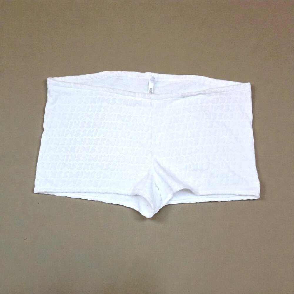 SKIMS Terry Lounge Shorts 4X White - Picture 8 of 9
